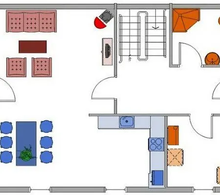 Doppelhaushaelfte Seestern Holiday home